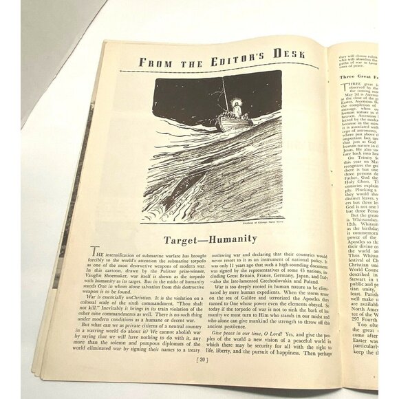 The Laymans Magazine May 1940 Episcopal Living Church News Vintage Christian - Picture 9 of 11